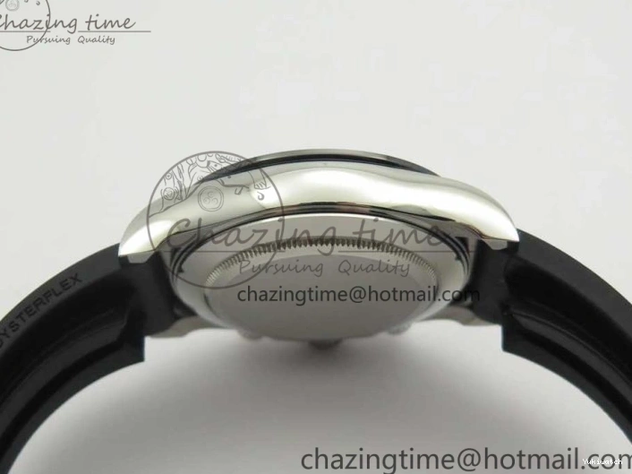 Daytona SS 1:1 Edition Noob Strap Black Best Rubber (Free SA4130 on Dial 904L Blue Extra Case Strap) 116519 0411